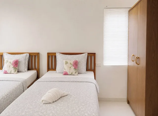 غرفة اقتصادية بسريرين منفصلين، Palmari Boutique Hotel 2/4