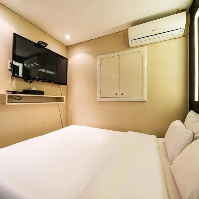 غرفة بسرير مزدوج، In Hotel Seoul 4/10