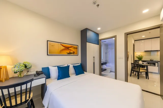 2 Bedrooms, Family, Apartment, 2 Queen Beds, Mountain View, 2 Bathrooms، The Home Hotel & Apartment 2/4