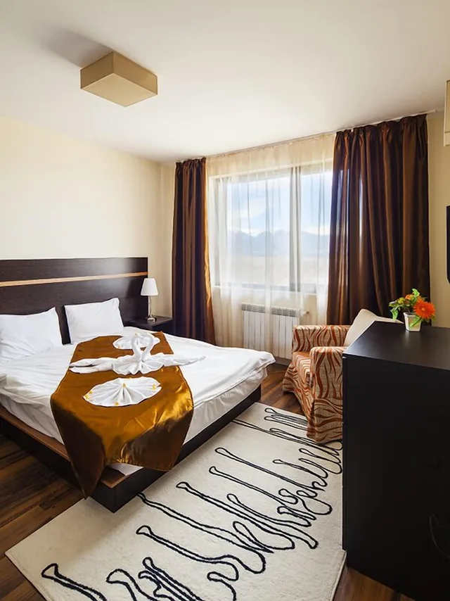 شقة بسرير كوين وسرير فردي بغرفة نوم واحدة، St George Ski Spa 5/10
