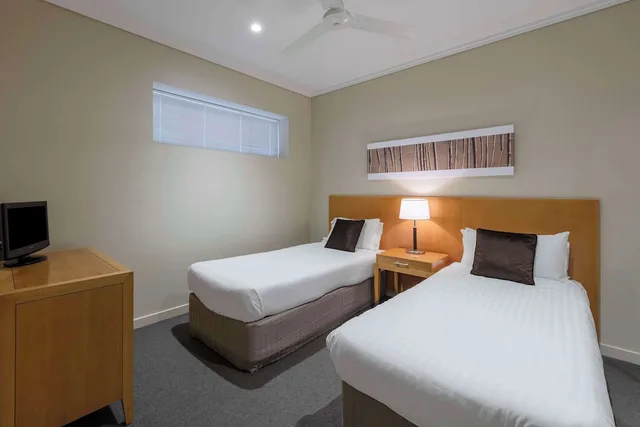 شقة بسرير كوين وسريرين كينج بإطلالة على البحر بـ3 غرف نوم، Oaks Hervey Bay Resort and Spa 2/6