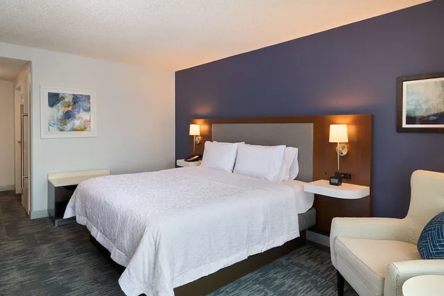 غرفة بسرير كينج بإطلالة على المدينة، Hampton Inn Washington Downtown Convention Center 2/3
