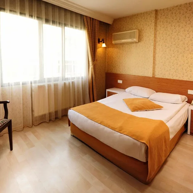 غرفة قياسية بسرير مزدوج أو سريرين منفصلين، Üstün Otel Alsancak 8/10