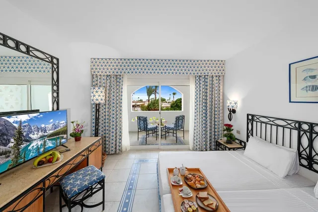 Aqua Marine, Queen Bed, Garden and Pool View، TOP Domina Coral Bay Resort 4/7