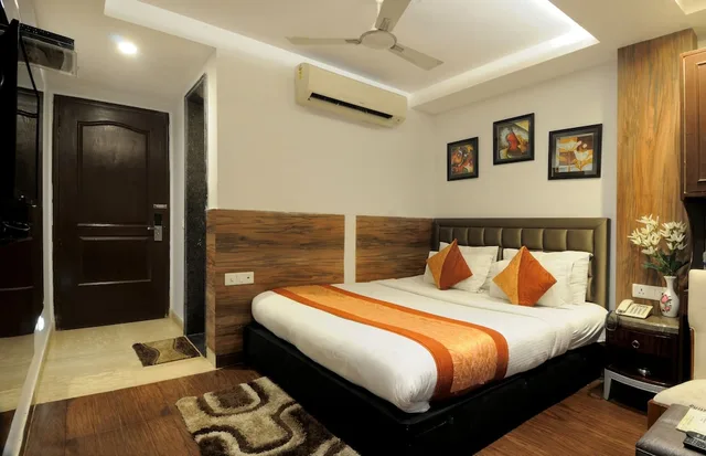 غرفة ديلوكس بسرير مزدوج، Hotel Cabana Pahar Ganj 3/5