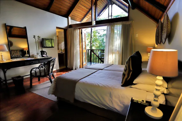 Superior, Double Bed, Rock View، Mantenga Lodge 4/10