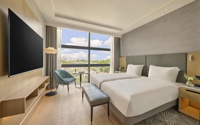 غرفة بسريرين منفصلين، Hyatt Regency London Olympia 1/4