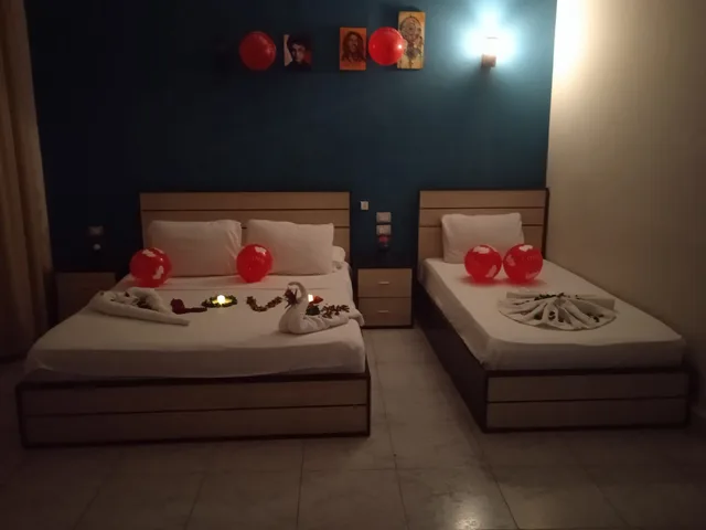 غرفة ديلوكس رباعية بأربعة أسرّة بشرفة، Hostgram Hostel 10/10