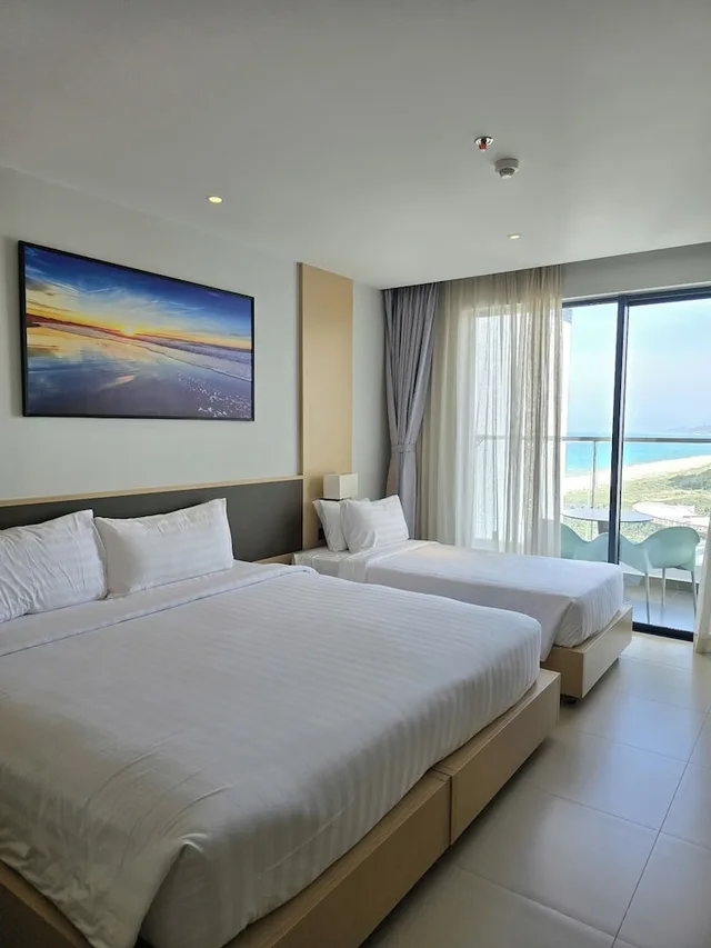 غرفة ديلوكس بسريرين منفصلين، The Empyrean Cam Ranh Beach Resort 3/10
