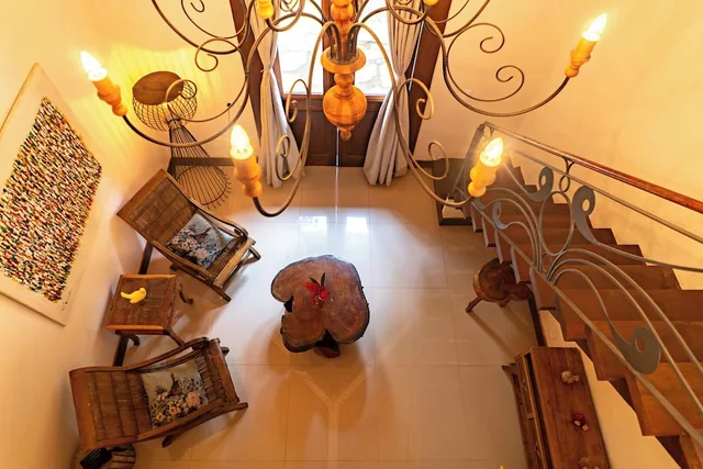 جناح رئاسي بسرير كوين بإطلالة على الحديقة، Le Village Boutique 10/10
