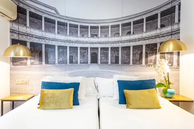 غرفة بسرير مزدوج أو سريرين منفصلين، Presidente Hotel 9/10