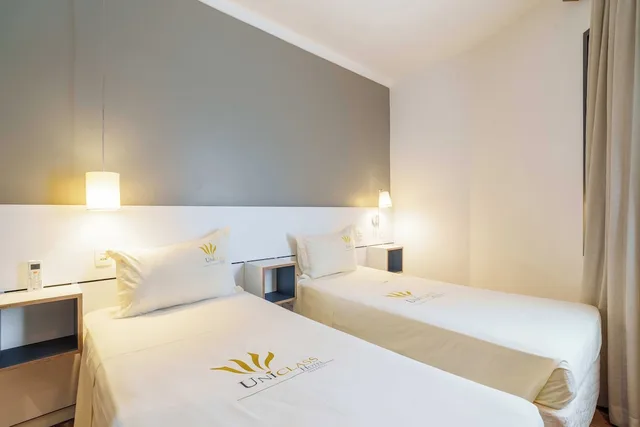 غرفة قياسية رباعية بأربعة أسرّة، Uniclass Hotel Pinheiros 1/10