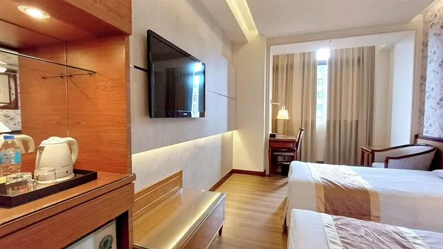 غرفة أساسية بسريرين منفصلين، King Apos S Paradise Hotel 7/9