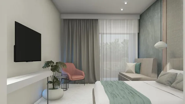 غرفة قياسية بسريرين منفصلين، Maris Grand Waterpark Resort 3/6