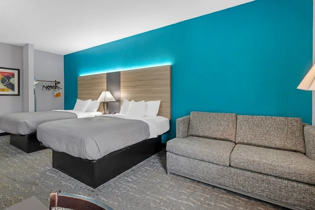 غرفة بسريرين مزدوجين لذوي الإعاقة، Quality Inn & Suites Edgefield, SC 3/6