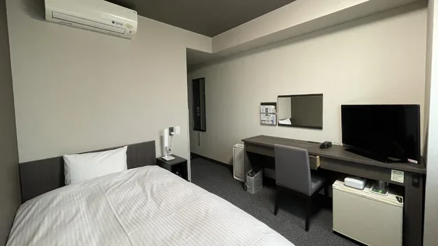 غرفة قياسية مفردة في المبنى الرئيسي للمدخنين، Hotel Route-Inn Saku Minami Inter 1/1