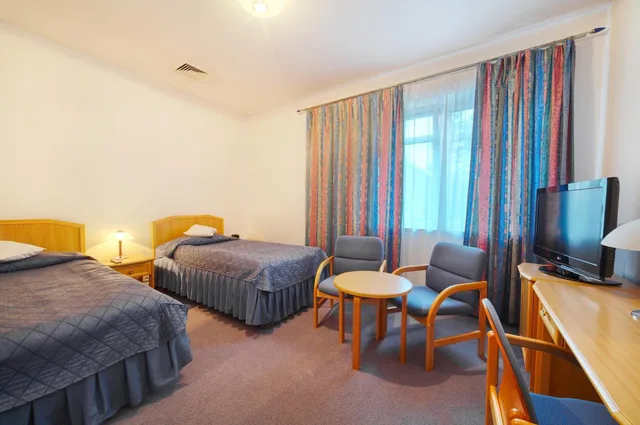 غرفة بسريرين منفصلين، Geovita Hotel Perla Bieszczadow 1/7