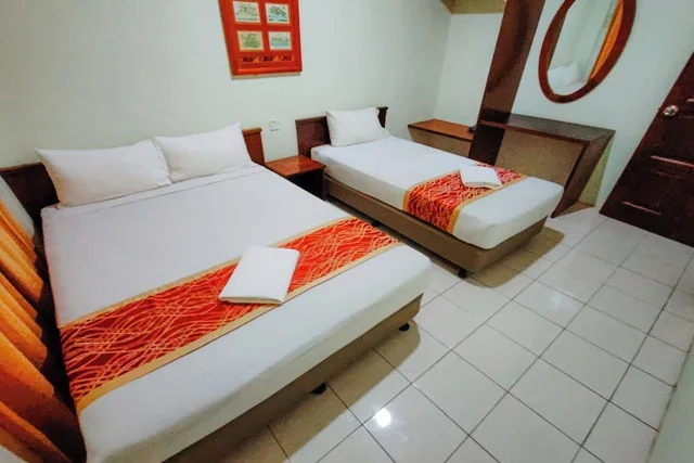 شقة بسرير مزدوج وسرير فردي، Virgo Batik Resort 1/2
