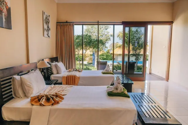 غرفة قياسية بسرير مزدوج أو سريرين منفصلين، Ocean View Tulamben Dive And Resort 8/10