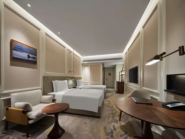 غرفة بسريرين منفصلين، Hollick Hotel Wen'an, Tapestry Collection by Hilton 2/6