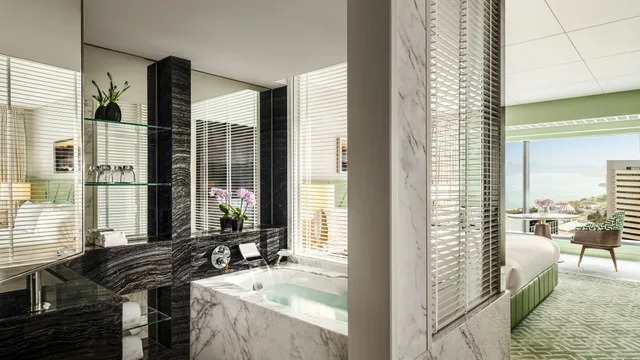 غرفة كلوب بسريرين منفصلين بإطلالة على المرفأ، Mandarin Oriental Hong Kong 9/9