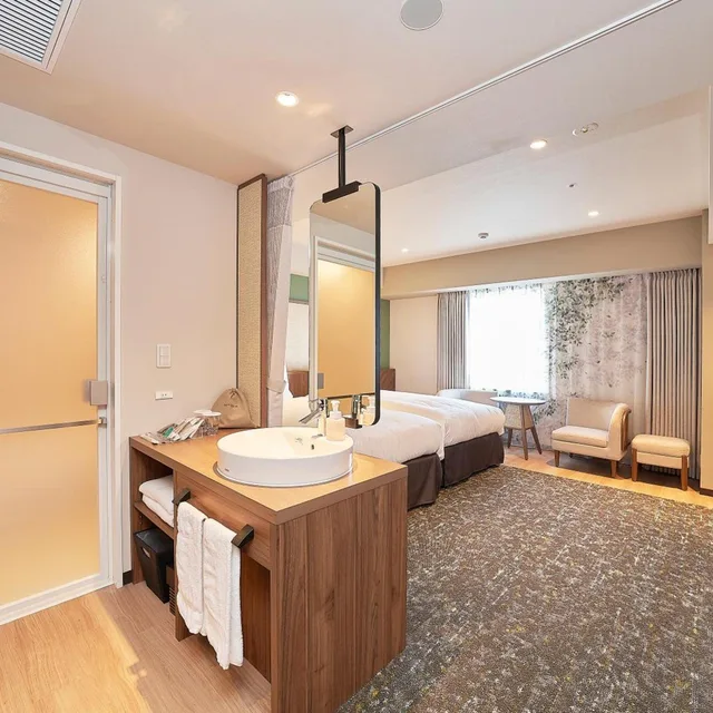 غرفة ديلوكس ثلاثية للمدخنين، Keisei Richmond Hotel Tokyo Kinshicho 4/4