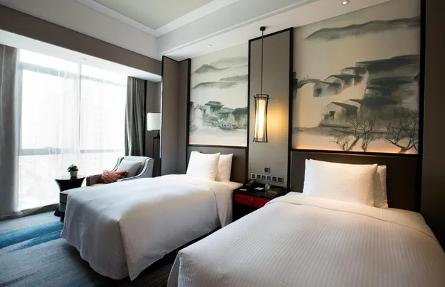 غرفة تنفيذية بسريرين منفصلين، WANDA REALM YIWU 2/2