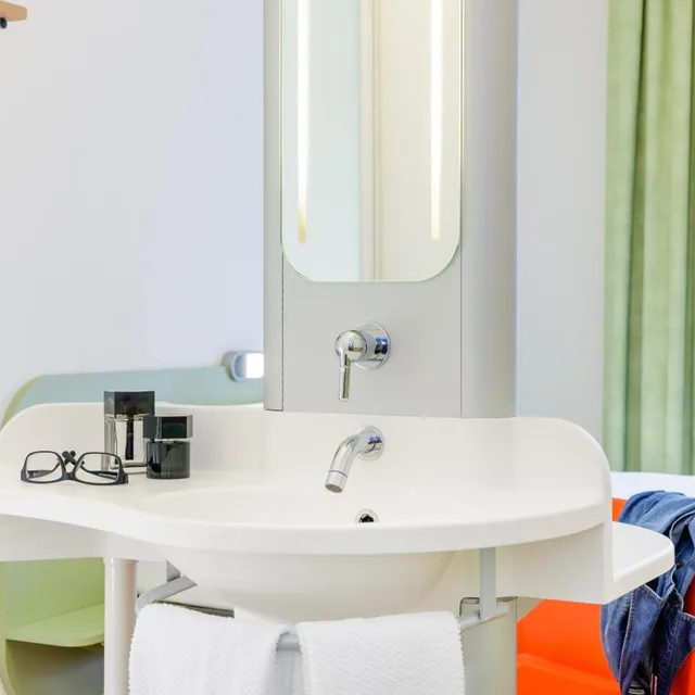غرفة قياسية بسرير بطابقين، Hotel Ibis Budget Bamberg 3/7