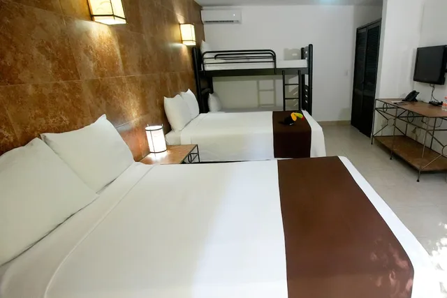 غرفة عائلية، Tukan Hotel Playa del Carmen 2/5