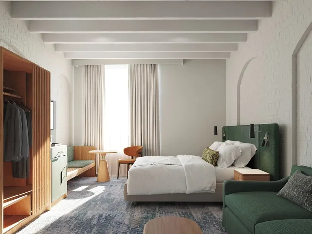 جناح استوديو بسرير كينج مع أريكة، Harbour Rocks by Ode Hotels 3/7