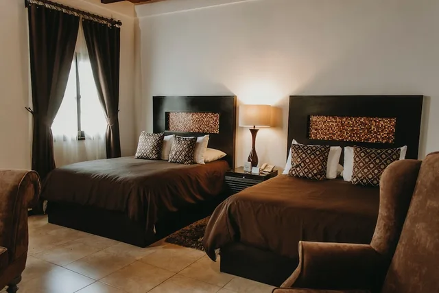 غرفة ديلوكس بسريرين مزدوجين، Hacienda de Guadalupe Hotel Boutique 2/4