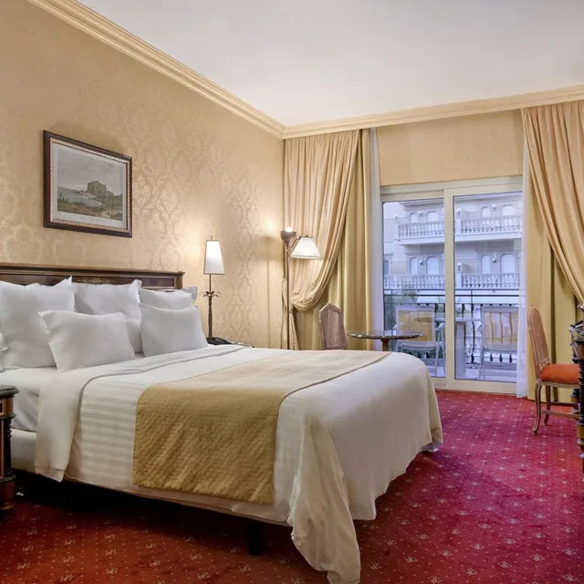 Room, King Bed, Partial View, Balcony، Delta Hotels by Marriott Giardini Naxos 2/3
