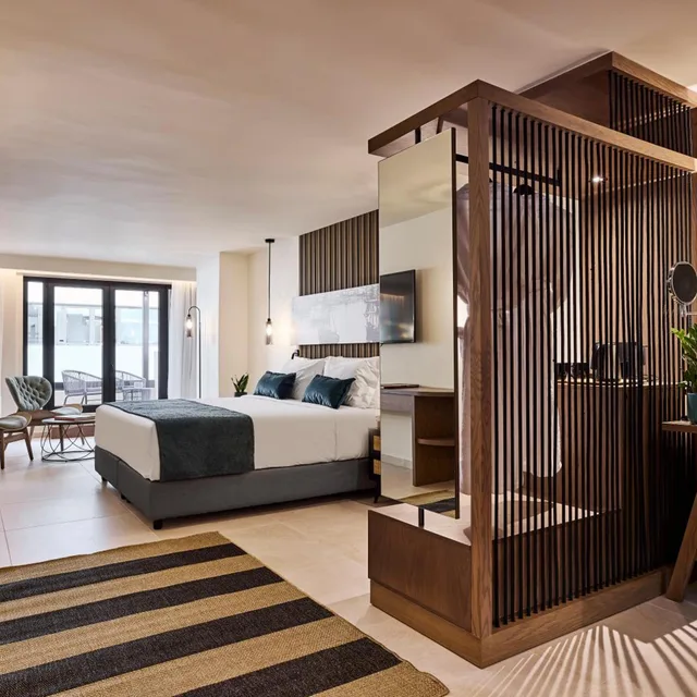 جناح سوبيريور بإطلالة على المدينة بشرفة، Athenarum Portus Life & Style Hotel Piraeus 3/8