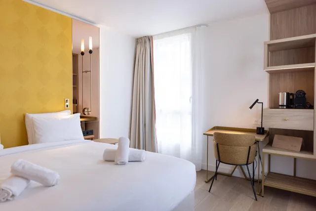غرفة سوبيريور بسرير كينج، Kyriad Prestige Asnieres-Sur-Seine 3/10