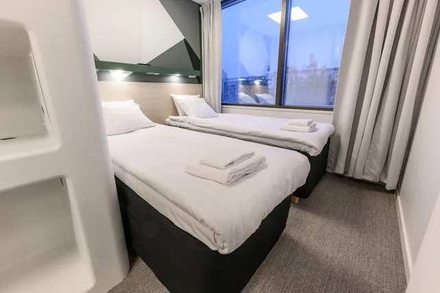 استوديو بأربعة أسرّة مع أريكة، Forenom Aparthotel Oulu Uusikatu 1/2