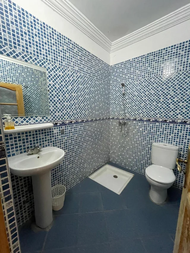 غرفة بسرير مزدوج بإطلالة على الجبل، Hotel Restaurant Tifrit 6/8