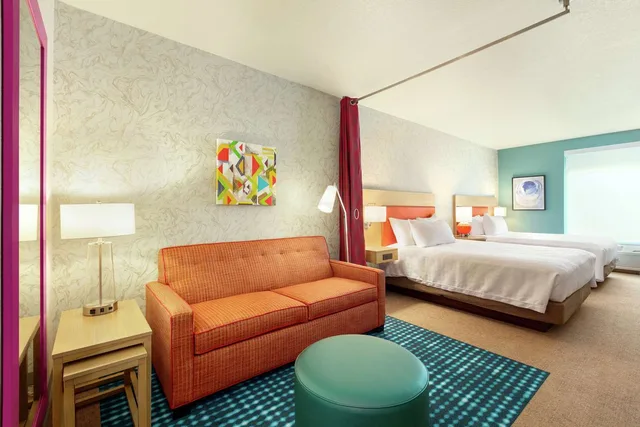 جناح استوديو بسريرين كوين لذوي الإعاقة، Home2 Suites by Hilton Brandon Tampa, FL 2/5