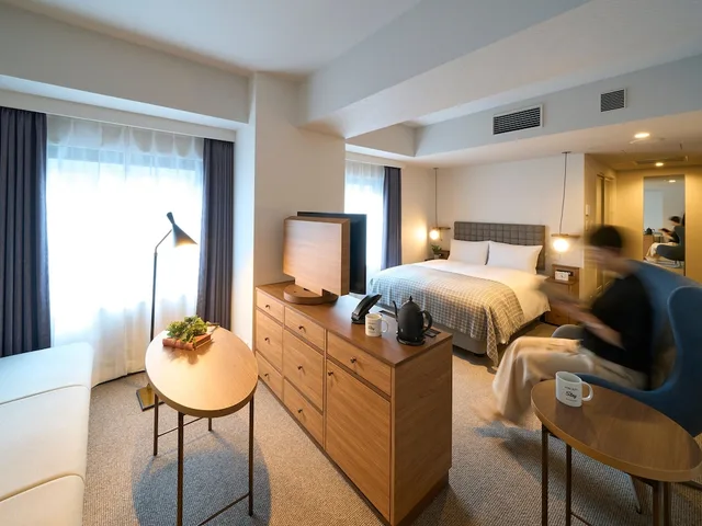 غرفة بسرير مزدوج، Hotel Resol Stay Akihabara 3/7