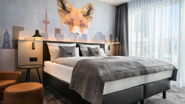 غرفة بريميوم بسرير كوين، Holiday Inn - the niu, Charly Frankfurt City by IHG 2/4