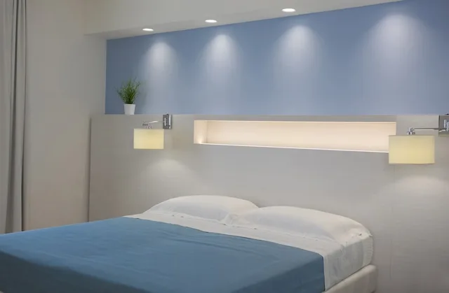 غرفة ديلوكس ثلاثية بسرير كينج وسرير فردي بشرفة، Perla Gaia Hotel 10/10