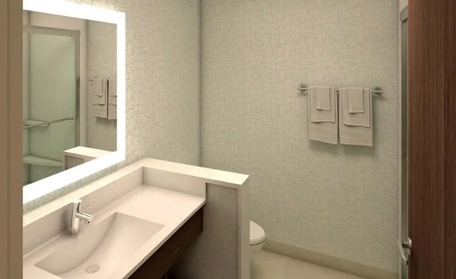 غرفة قياسية بسريرين كوين، Holiday Inn Express & Suites Auburn Downtown 4/4