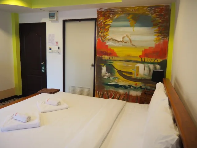 غرفة قياسية بسرير مزدوج بشرفة، Baanmaeresidence 3/3