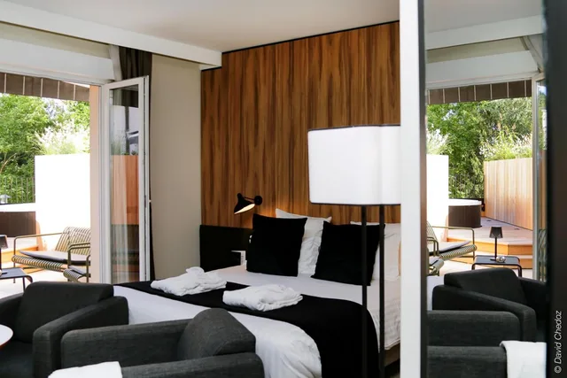 Cocoon, Junior Suite, Garden Side، Le Richebourg Hotel Restaurant Spa 2/2