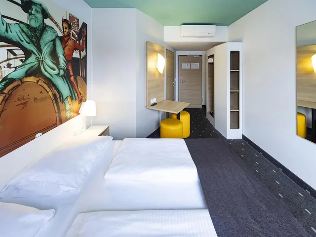غرفة بسرير مزدوج، B&B Hotel Leipzig-City 4/6