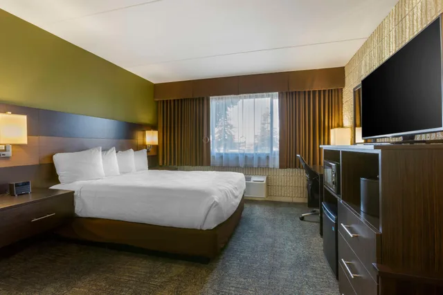 Garden, King Bed, Bathtub، Best Western Plus University Inn 1/4