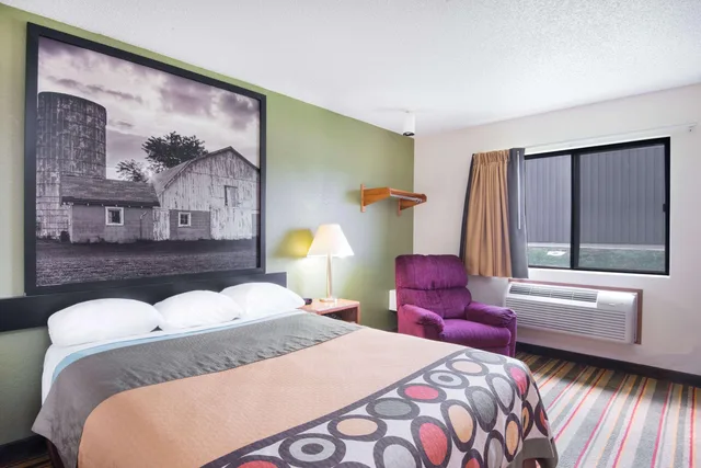 غرفة بسرير كوين، Super 8 By Wyndham El Dorado 3/4