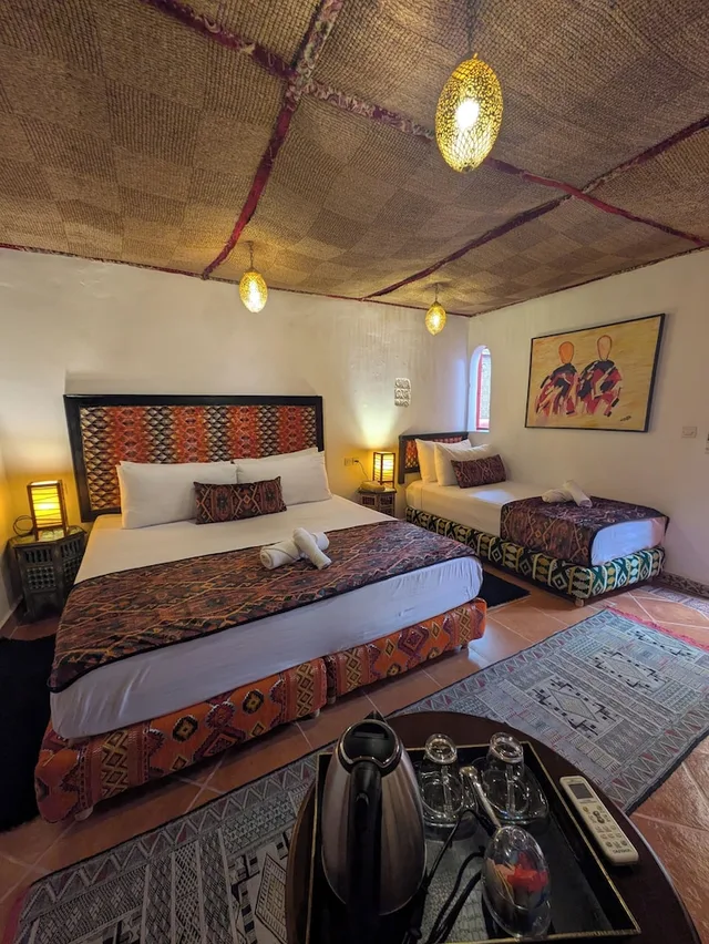 Deluxe, Triple, 1 Double and 1 Single Bed, Riad Amira Luxury Palace 10/10