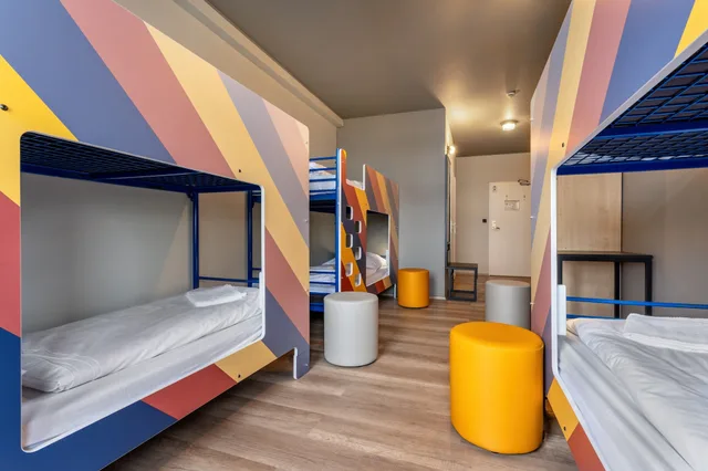 سكن مشترك مختلط بستة أسرّة، A&O Hamburg Hauptbahnhof 3/6