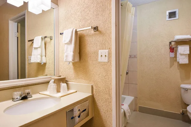 غرفة قياسية بسريرين مزدوجين، Econo Lodge Tampa near Busch Gardens 5/6