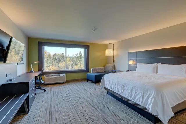 جناح بسرير كينج مع أريكة، Holiday Inn Express & Suites Auburn Downtown 1/4